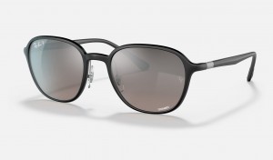 Ray Ban RB4341ch Chromance Women's Sunglasses Silver | PTVEL-5076